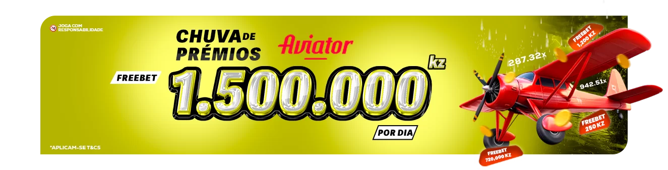 Chuva de prémios no aviator da kwanza bet