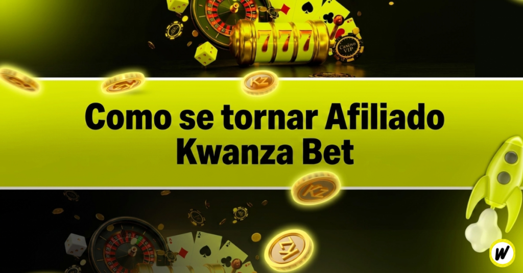 Banner principal do artigo com o titulo principal: como se tornar afiliado kwanza bet